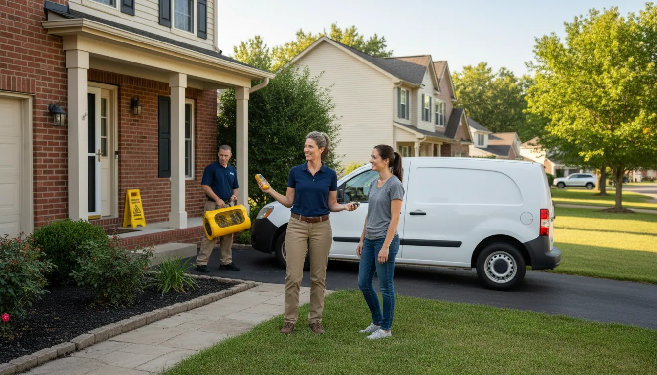 Residential water damage restoration in Keizer, OR